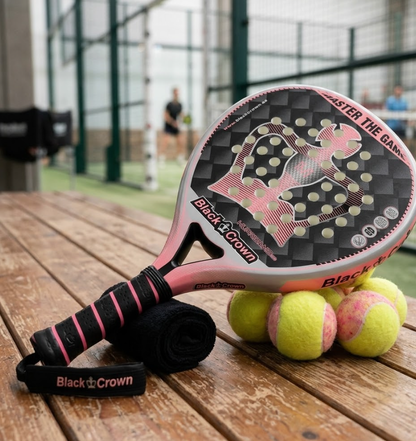 Black Crown Hurricane 2.0 Woman Padel Racket