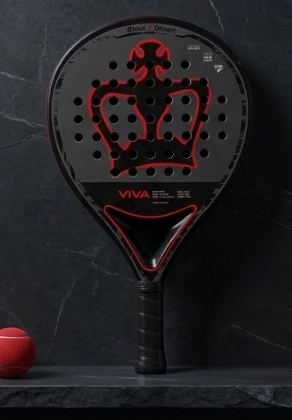 Black Crown Viva padel racket