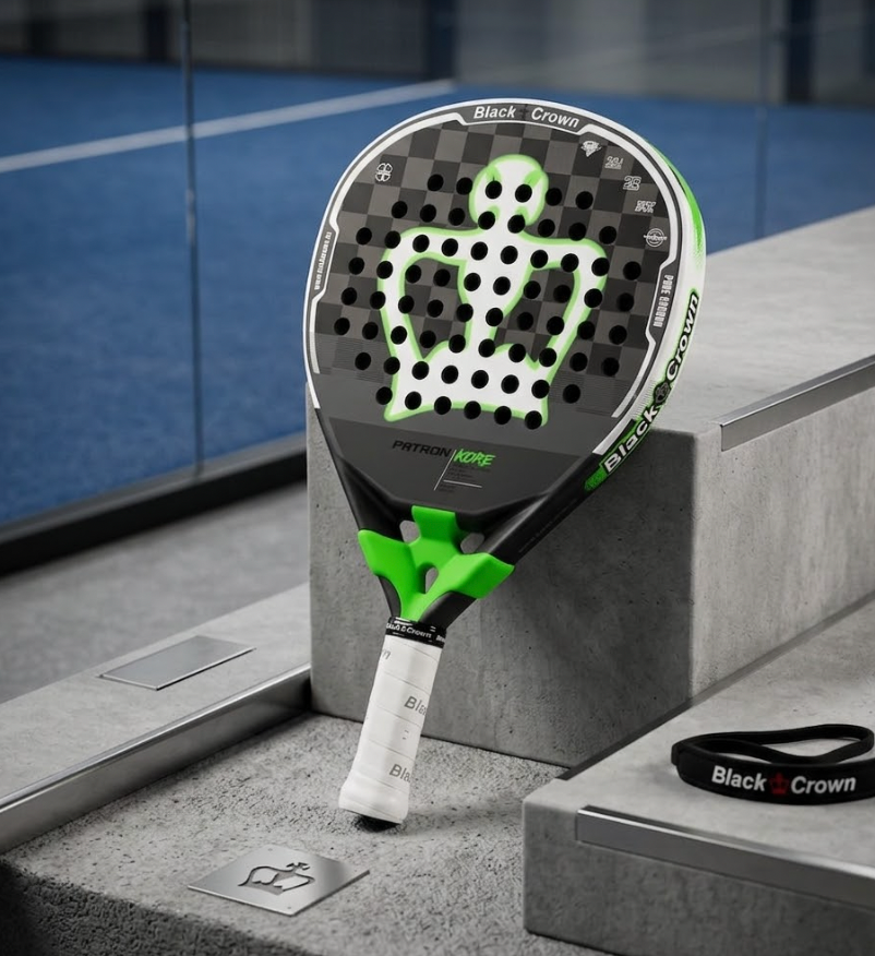 Black Crown Patron kore padel racket