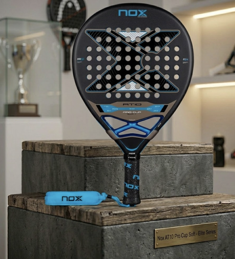 Nox At10 pro cup soft 2026 by agustin tapia padel racket